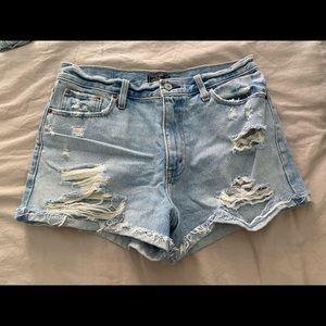 Abercrombie high rise shorts